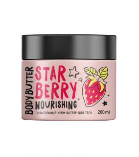 BISOU Star Berry - Vyživující tělové máslo - jahoda, 200 ml