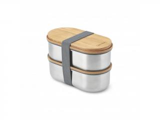 Black+blum Nerezový obědový box Bento, 2 ks