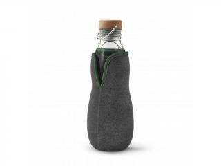 Black+blum Skleněná láhev Eau s aktivním uhlím, 650 ml Barevný: Olive