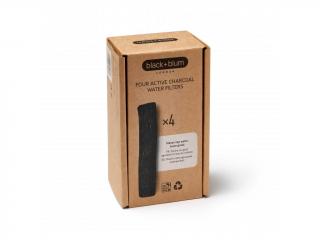 Black+blum Vodní filtr s aktivním uhlím, 4 ks