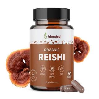 Blendea Reishi BIO Organic, 100% rostlinné, 90 kapslí