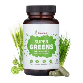 Blendea SUPERGREENS, 100% rostlinné, 90 kapslí