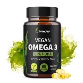Blendea Vegan Omega 3, 100 % rostlinné, 60 kapslí