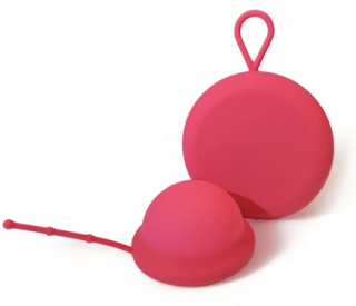 Bodylok Menstruační disk string pack (disk+obal) Malina Velikost: L