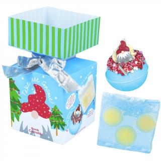 Bomb Cosmetics Dárková sada Take Me Gnome mini cracker
