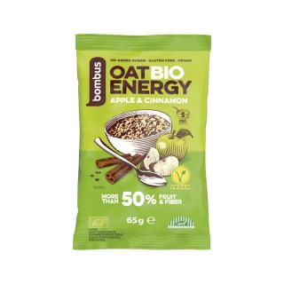 Bombus Oat Bio Energy ovesná kaše- jablko a skořice, 65 g