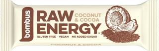 Bombus Raw Energy- kokos a kakao, 50 g