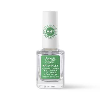 Bottega Verde NATURALLY - Vrchní lak na nehty - ochranný, 10 ml  + Dárek