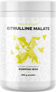 BrainMax Citrulin Malát, 500 g