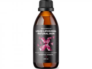 BrainMax Lipozomální železo, 200ml