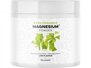BrainMax Performance Magnesium® Powder, hořčík bisglycinát v prášku, 90 dávek, 550 g, 3 varianty Příchuť: Limetka