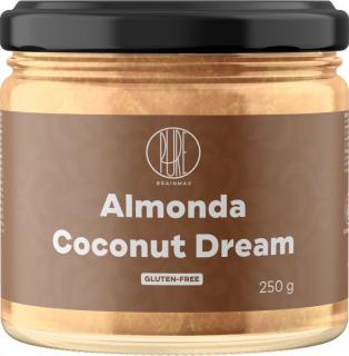 BrainMax Pure Almonda, Mandlový krém s kokosem, 250 g