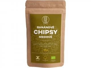 BrainMax Pure Banánové chipsy medové BIO, 150 g