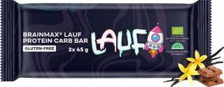 BrainMax Pure BrainMax Lauf Protein Carb Bar, proteinová-sacharidová tyčinka, BIO, 2x45 g