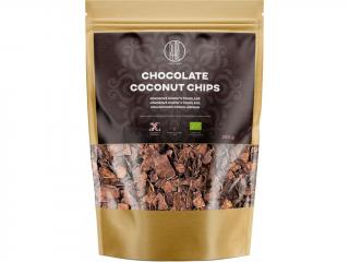 BrainMax Pure Kokosové chipsy v čokoládě BIO, 250 g
