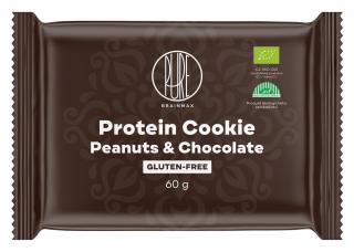 BrainMax Pure Protein Cookie Arašídy & Čokoláda BIO, 60 g