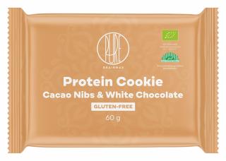 BrainMax Pure Protein Cookie Kakaové boby & Bílá čokoláda BIO, 60 g