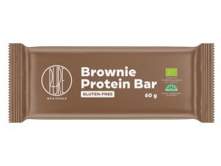 BrainMax Pure Proteinová tyčinka Brownie BIO, 60 g