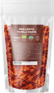 BrainMax Pure Těstoviny z červené čočky BIO, spirály, 250 g