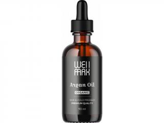 BrainMax WellMax Arganový olej BIO, RAW, 90 ml