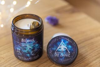 By Annie Astrologická sójová svíčka Blíženci, 180ml