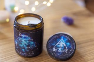 By Annie Astrologická sójová svíčka Panna, 180 ml