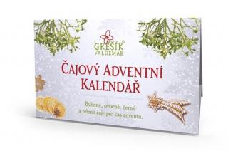 Čajový adventní kalendář 24 n.s. přebal GREŠÍK