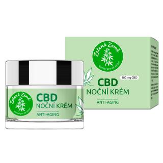 CBD noční krém, 50 ml