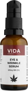 CBD Oční sérum proti vráskám, 600 mg 30 ml