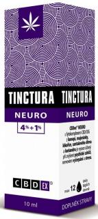 CBDex Tinctura NEURO 4%+1%, 10ml