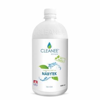 CLEANEE ECO hygienický čistič na NÁBYTEK bez vůně 1L - náhradní náplň