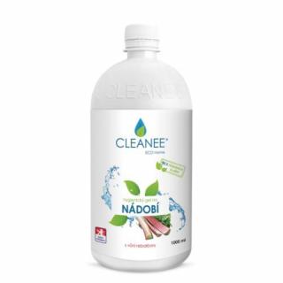 CLEANEE EKO gel na NÁDOBÍ s vůní rebarbory 1 L