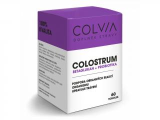 COLVIA Colostrum + Betaglukany + Probiotika , 60 ks