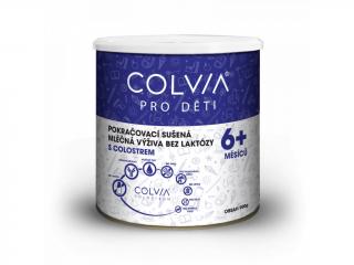 COLVIA Pokračovací mléko bez laktózy s colostrem pro věk 6+ měsíců, 900 g
