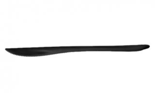 Cookplay Jednorázový nůž Chikio EKO Knife Black, černá, 50 ks