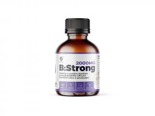 CZECHCBD B:Strong CBD tablety 2000 mg, 50ks