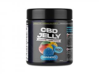CZECHCBD CBD Jelly 100 mg - modré mango, 10 ks