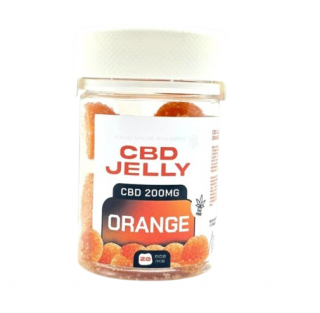 CZECHCBD CBD Jelly 200 mg Pomeranč, 20 ks