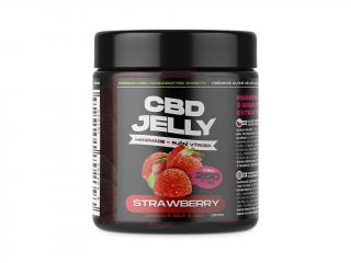 CZECHCBD CBD Jelly 250 mg - želé jahoda, 10 ks