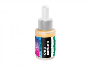 CZECHCBD CBD kapky SOL+ution Lime 600 mg, 15 ml