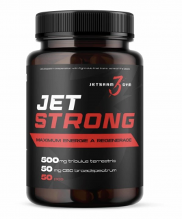 CZECHCBD Jet Strong 2500 mg CBD, 50 ks