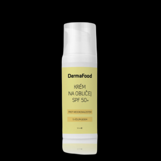 DermaFood Krém na obličej SPF 50+ proti nedokonalostem s včelím jedem, 50ml