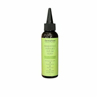 DermaFood Prorůstový, vyživující olej na vlasy, 100ml