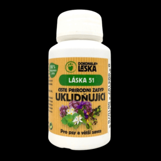 Dokonalá láska LÁSKA 51 ČISTĚ PŘÍRODNÍ ZÁSYP, UKLIDŇUJÍCÍ, 90 g