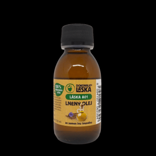 Dokonalá láska LÁSKA A01 Lněný olej s vitaminem E, 100 ml