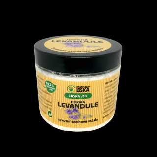 Dokonalá láska Vysokohorská levandule - přírodní sprchové máslo, 200 ml