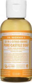 DR. BRONNER'S  Tekuté universální mýdlo ALL-ONE! Citrus-Orange, 60 ml