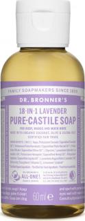 DR. BRONNER'S Tekuté universální mýdlo ALL-ONE! Lavender, 60 ml
