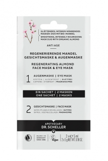 DR. SCHELLER Organická pleťová maska Mandlová, 10 ml