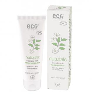 Eco Cosmetics Čistící mléko 3v1- odstraní i voděodolný make-up, 125 ml